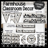 Farmhouse Classroom Decor Bundle