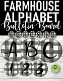Farmhouse Classroom Decor Alphabet and numbers banner | ba