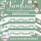 Farmhouse Classroom Decor Bulletin Board Borders