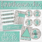 Farmhouse Classroom Decor Bundle for a Farmhouse Classroom Theme