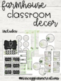 Farmhouse Classroom Decor Bundle