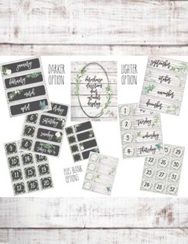 Farmhouse Classroom Decor Bundle by misswhitmyre | TpT