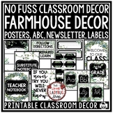 Modern Farmhouse Classroom Décor Newsletter Template Edita