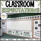 Farmhouse Classroom Expectations: Work Hard, Be Kind, Play Safe