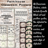 Farmhouse Classroom Posters