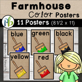 Farmhouse Color Posters