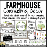 Farmhouse Counseling Office Decor Set