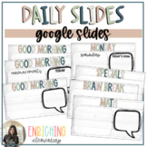 Farmhouse Daily Google Slides Template