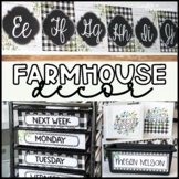 Farmhouse Classroom Decor Bundle | Farmhouse Classroom Theme