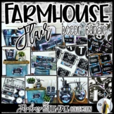 Farmhouse Flair Black and Pastel Tie-Dye Classroom Decor