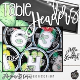 Farmhouse Flair Cactus Table Headers FREEBIE