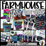Tie Dye Classroom Decor | Rustic Farmhouse with BRIGHT Tie Dye