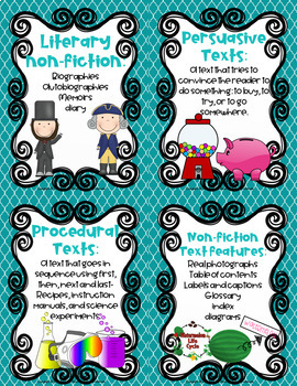 Farmhouse Fun: Reading Genre Posters by Create Your Balance With Literacy