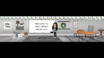 Minecraft style Google classroom header Template