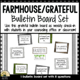 Counseling Farmhouse / Grateful Bulletin Board Set