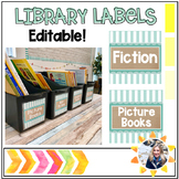 Library Labels- Editable