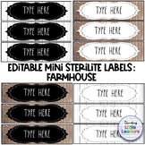 Farmhouse Mini Sterilite Drawer Labels: Dunn Inspired