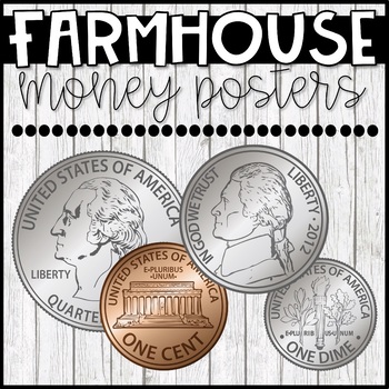 Preview of Farmhouse Money Posters - U.S. Coins