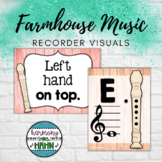 Farmhouse Music Classroom Recorder Visuals