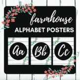 Farmhouse Posters | Alphabet | Classroom Decor