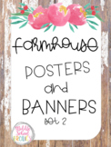 Farmhouse Posters and Banners Set 2