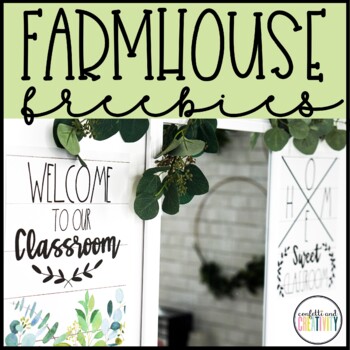 Preview of Farmhouse Quote Freebie