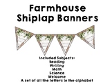 Farmhouse Shiplap Banners