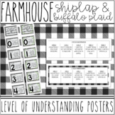 Farmhouse - Shiplap & Buffalo Plaid Levels of Understandin