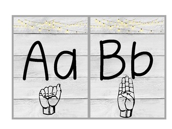 Abc Sign Language Chart