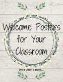 Farmhouse Signs - Welcome to our 5th Grade Classroom