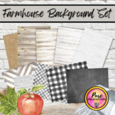 Farmhouse Wallpaper & Slides Background Set