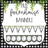 Farmhouse Welcome Banner {Welcome Sign}