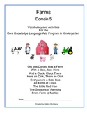 Farm--Common Core--Engage NY--Kindergarten--Domain 5
