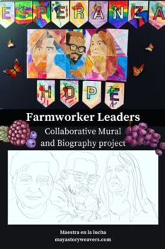 Preview of Farmworker leaders, Collaborative mural.