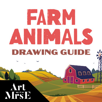 Preview of Farm Yard Friends: How to Draw Farm Animals | Drawing Guide