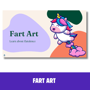 Preview of Fart Art! Digestion And Flatulence-Google Slides™