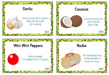 Preview of Faruq and the Wiri Wiri Vocabulary Cards