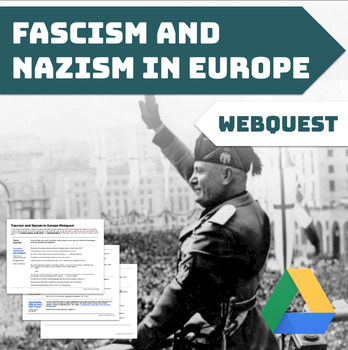 Preview of Fascism and Nazism in Europe Webquest
