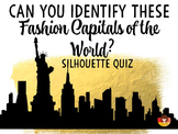 Fashion Capitals of the World - Quiz and Mini-Flip Book