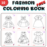 Fashion Coloring Book For Girls Fun Coloring Pages For Gir