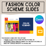 Fashion Design Color Scheme Presentation!!