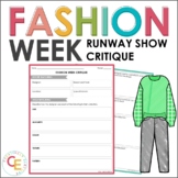 Fashion Design | Fashion Week Activities | Runway Show Critique