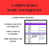 Fashion Design Scope and Sequence