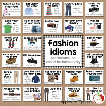 Clothing Idioms