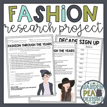fashion research paper ideas