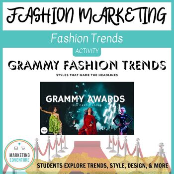 Preview of Fashion Trends - Grammy Awards Red Carpet - Design Marketing FACS