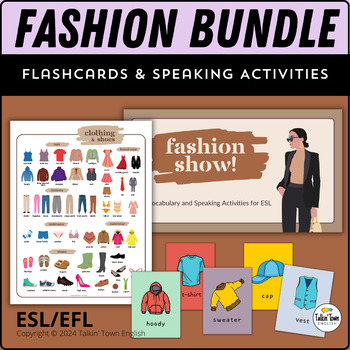 ESL Vocabulary Bundle: Clothing