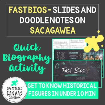Preview of Fast Bios - Sacagawea (Slides and Doodle Notes)