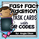 Fast Fact Addition QR Code Task Cards