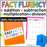 Addition Subtraction Multiplication Division Math Fact Flu